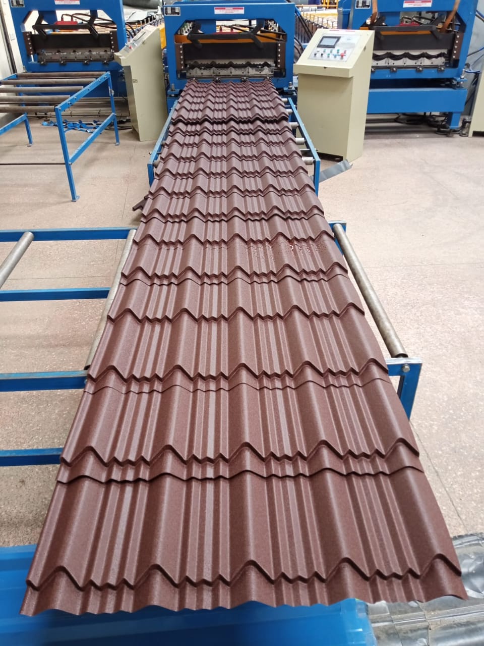 Stone-Coated Roofing Sheet Production